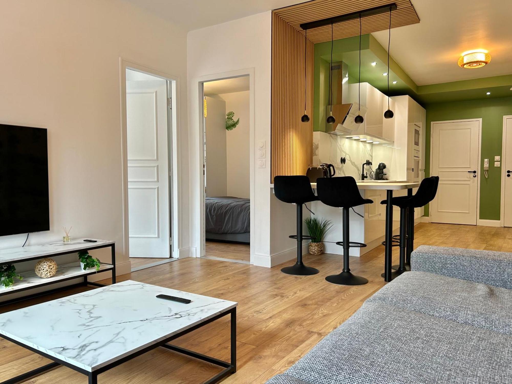 Le Chardon- Appartement 2Chambres- Avec Stationnement Nancy Ngoại thất bức ảnh